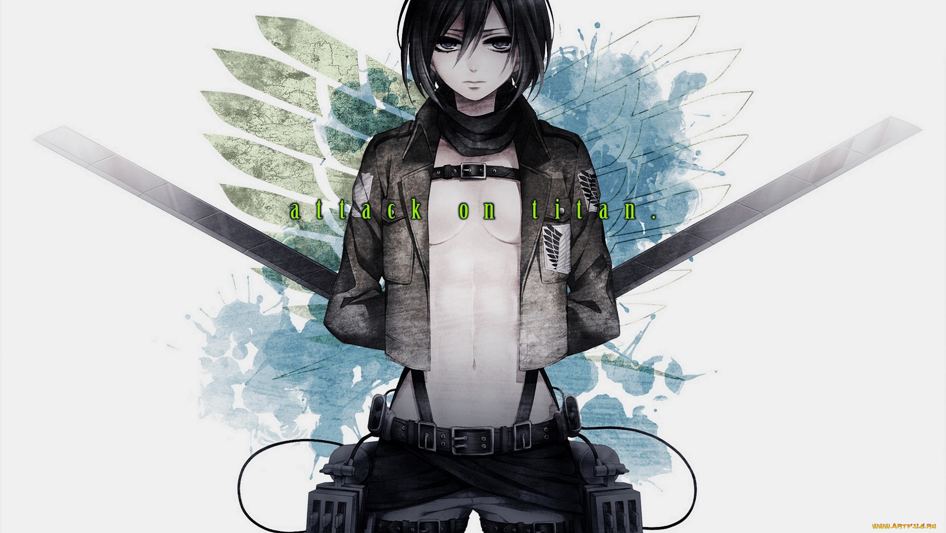 , shingeki no kyojin, mikasa, ackerman, , , , 